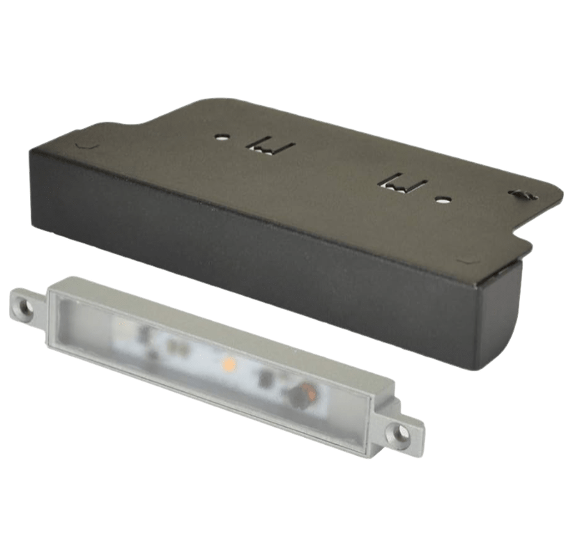Unique Lighting Systems Iso Ledge Light A360 Alloy Housing Black 3W 2700K 140 Lumens LED (IS6-27K-140L-BK-F)