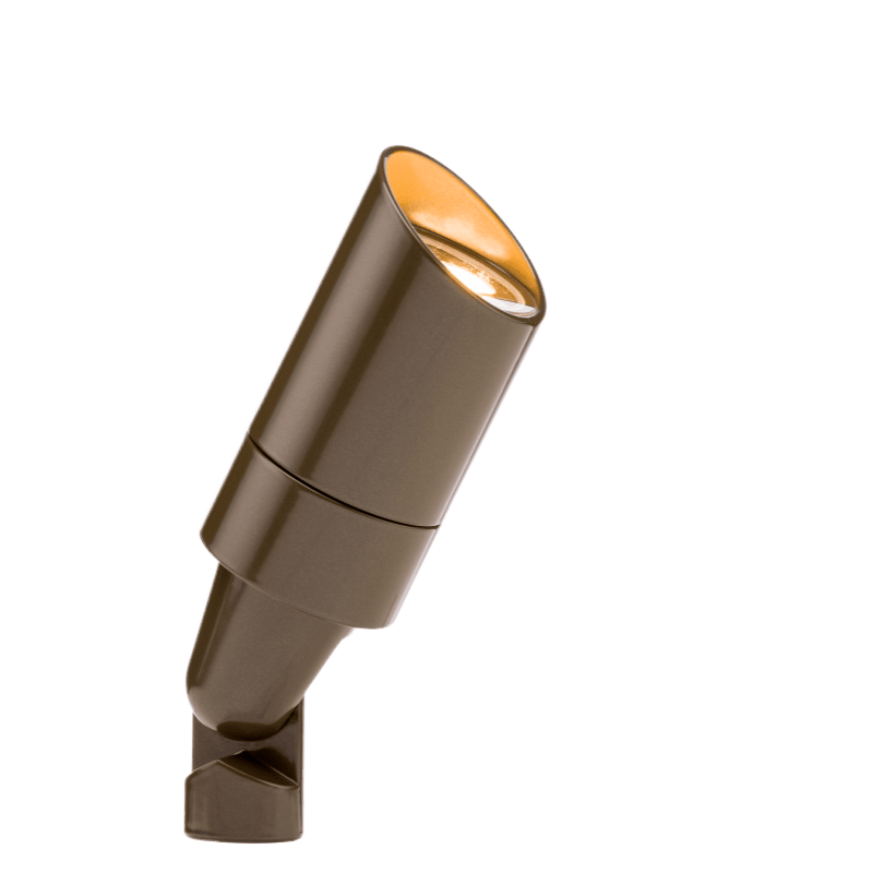 FX Luminaire MU Up Light Aluminum Housing Bronze Metallic Finish No Lamp (MU-NL-BZ)