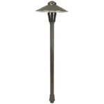 Unique Lighting Systems Neutron 18" 2W 2700K LED Aluminium Path Light, Bronze (NU18-L227-BZ)