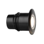 FX Luminaire Cora CN-51 4W MR16 2700K LED In-Grade Well Light Ring, Black (CN-51-ECO20WFL-RG-FB)