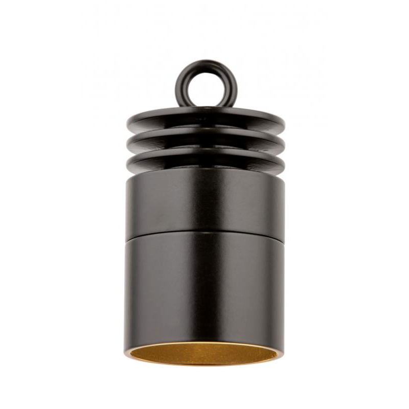 FX Luminaire VE ZDC Down Light Aluminum Housing Black (VE-ZDC-FB)