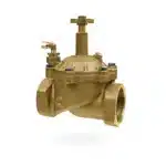Superior 100 Series 2" brass normally open hydraulic in-line valve (100200)
