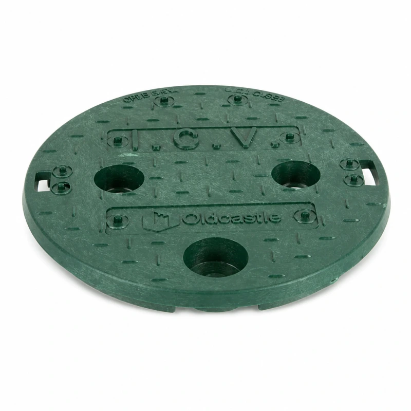 Oldcastle Precast 708 Carson 6 in Round Green Lid Only (07084125) Oldcastle Precast 708 Carson 6 in Round Green Lid Only (07084125)