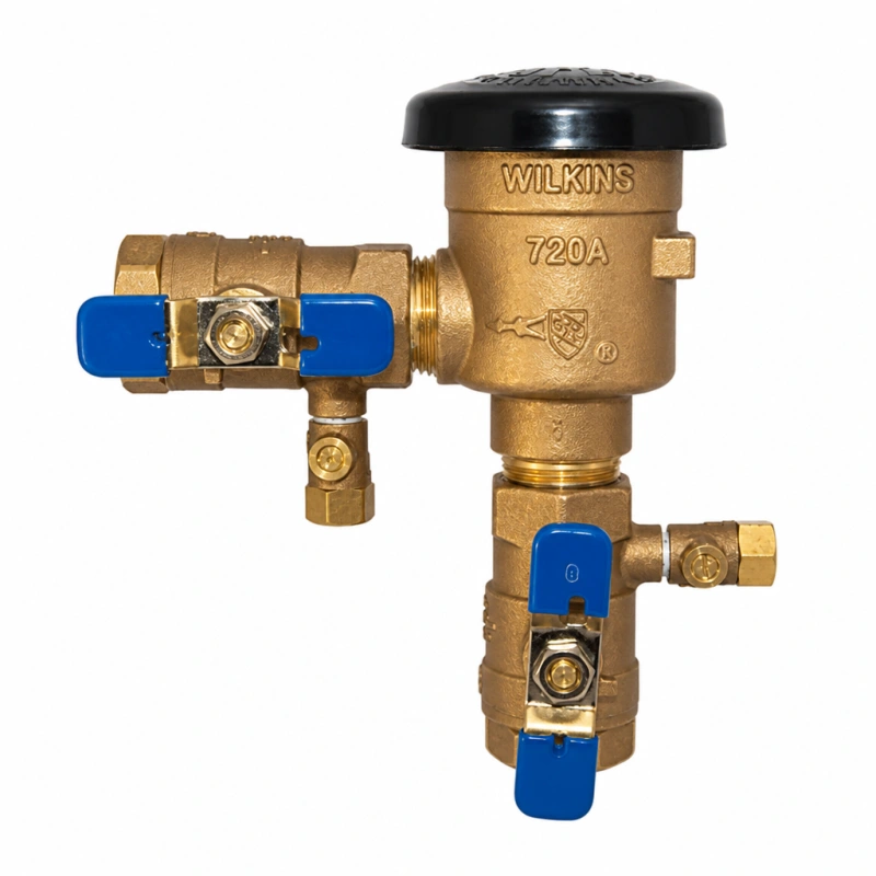 Wilkins 1″ FNPT 720A Pressure Vacuum Breaker Backflow Preventer (1-720A)