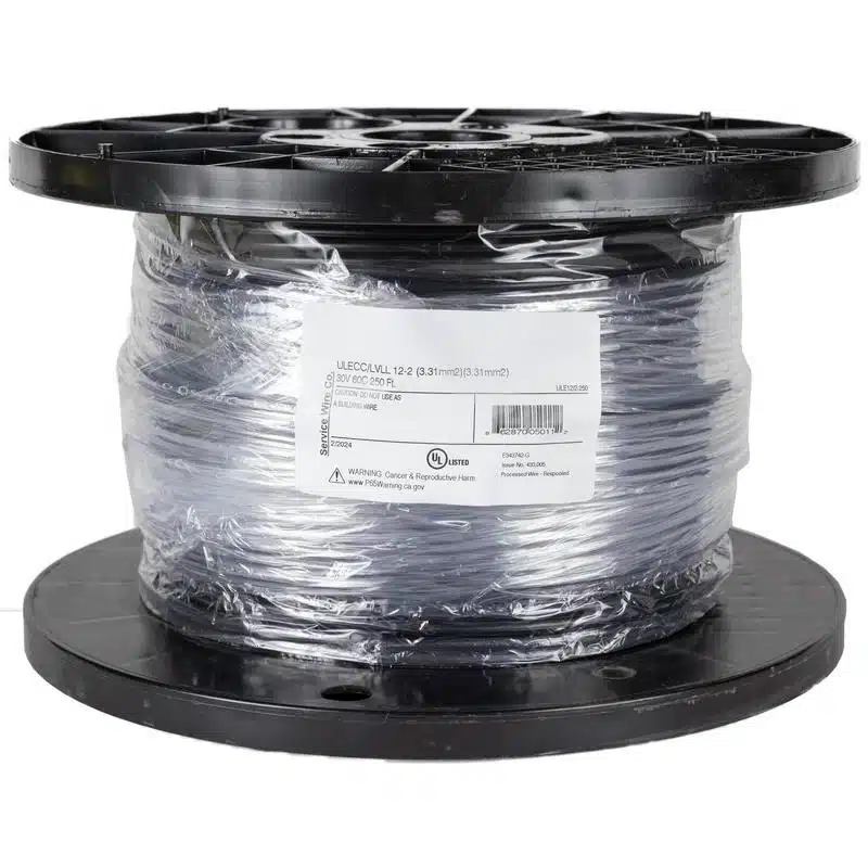 Regency Wire 250′ Low Voltage Lighting Wire Black 10 Gauge 2 Conductor (102LV250)
