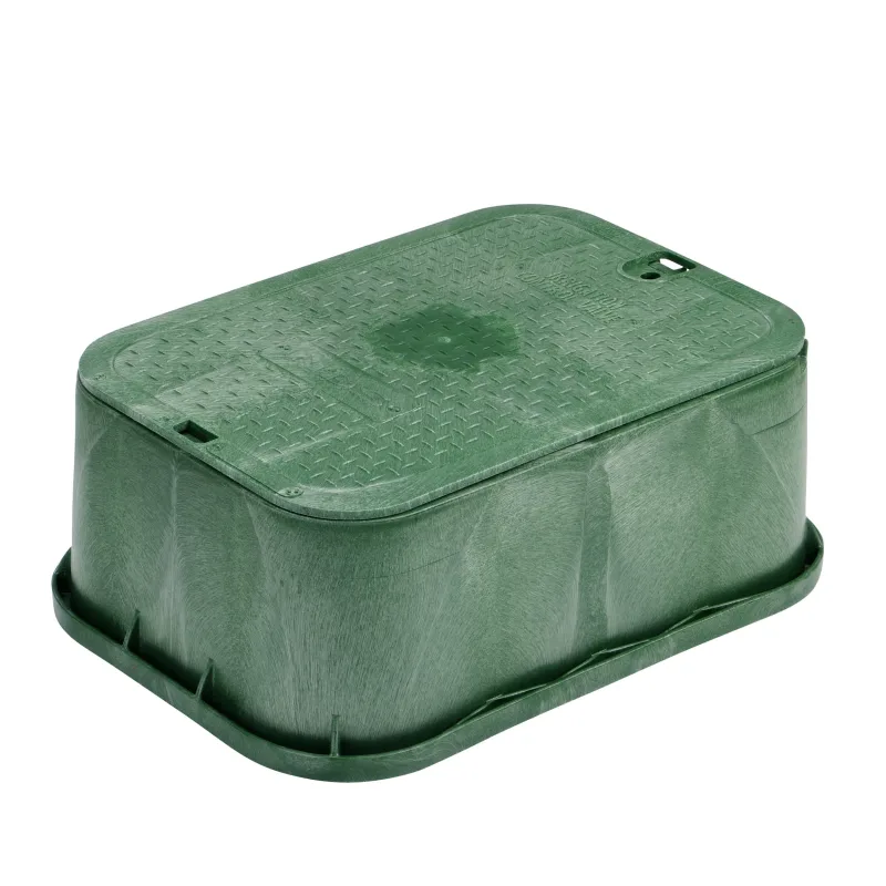 NDS Standard Valve Box Extension w/ Cover 6" 14" x 19" Green (116)