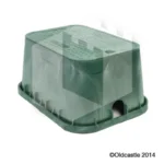 Oldcastle Infrastructure Carson 1220 Valve Box 20″ x 12″ 12″ Deep T-Lid HDPE Black (12201030)