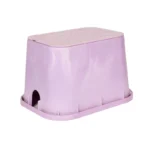 Oldcastle Infrastructure Carson 1220 Valve Box 20″ x 12″ 12″ Deep T-Lid HDPE Purple (12201070)