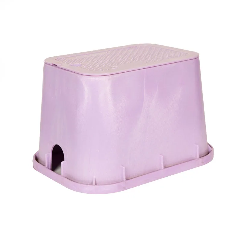 Oldcastle Infrastructure Carson 1220 Valve Box 20″ x 12″ 12″ Deep T-Lid HDPE Purple (12201070)