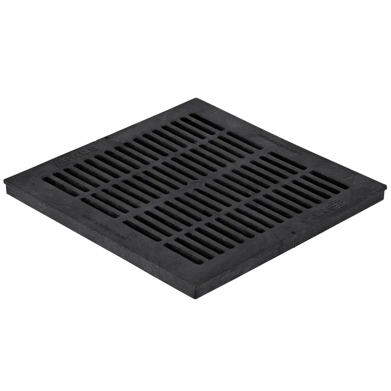 NDS 18″ x 18″ Square Catch Basin Grate, Black (1811)