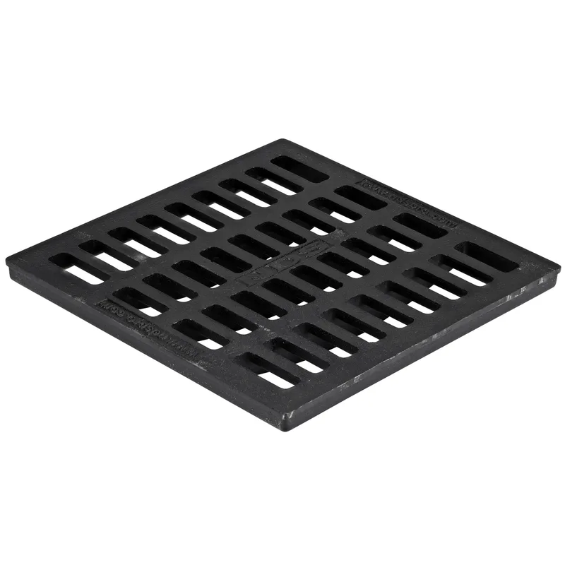 NDS 18″ x 18″ Square Catch Basin Grate, Cast Iron (1813)