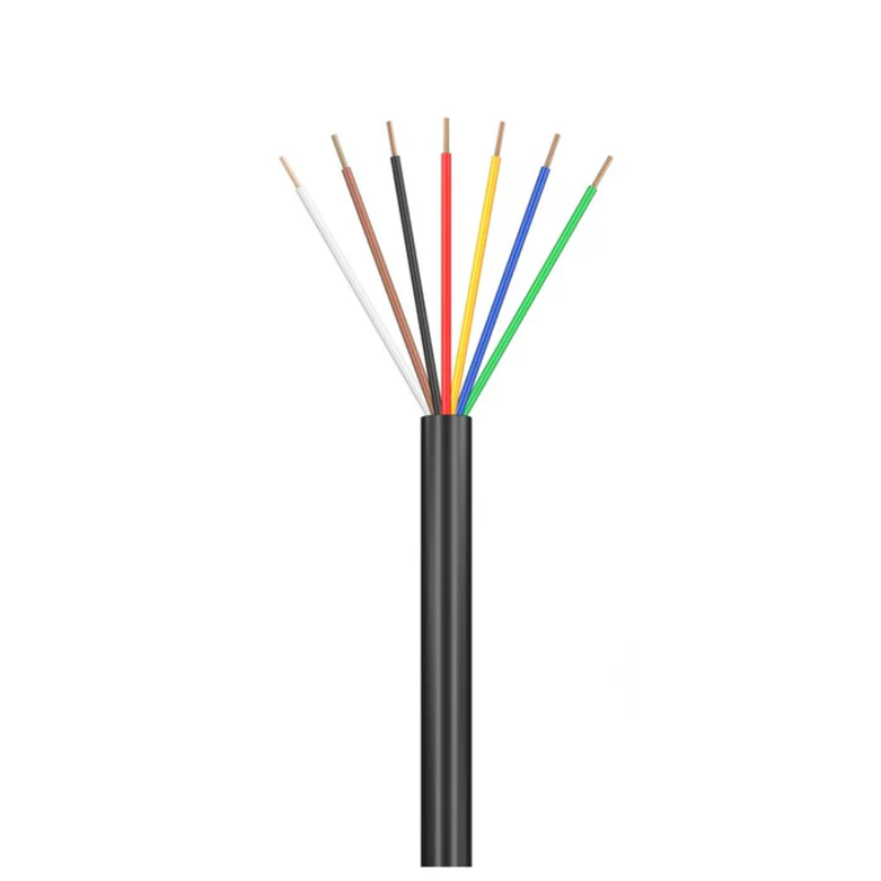 Service Wire 250′ 18-8 8-Strand Muti-Color Black Irrigation Wire Roll (22002080)