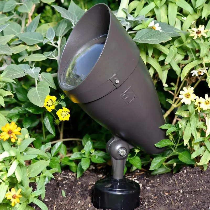 Moon Visions Lighting R40 22-watt Warm LED Bronze Uplight (22W12VUBZWW40)