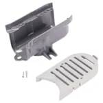 400-ACM-WH Middle Section with Gray Grate - 4-3/4 in W x 6 in L