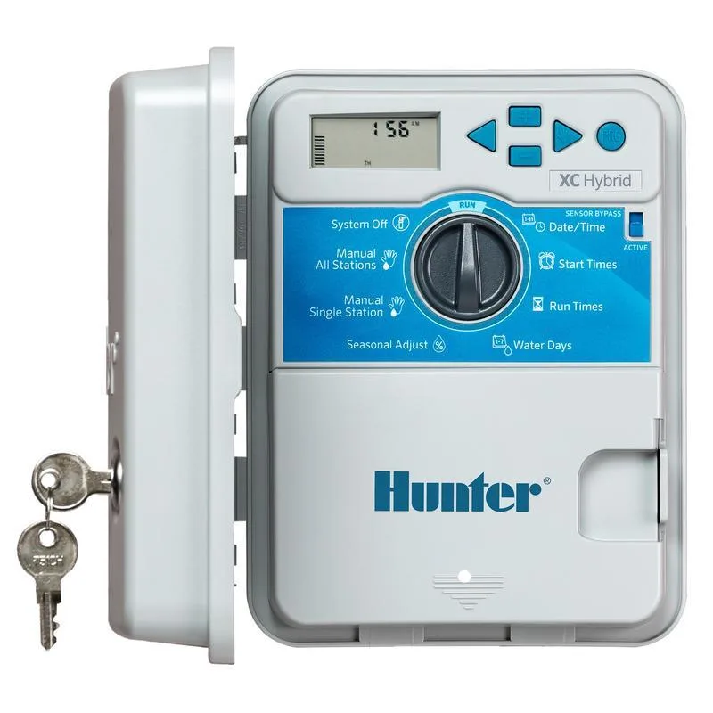 Hunter XC Hybrid XCH-600 6-Station Plastic Battery Controller (40400)