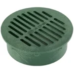 NDS 6 in Round Drain Grate - Green (50)