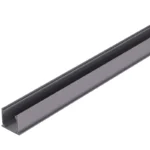 NDS 6' x 3-1/16" Mini Channel Drain Section Gray (500)