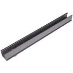 NDS 3' x 4-1/2" Mini Channel Drain Bottom Outlet Gray (550)