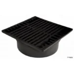 NDS 7 in Square Drain Grate Black (771)
