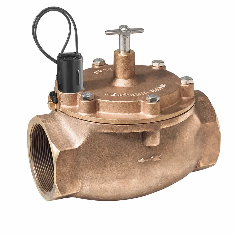 Weathermatic 8200CR 1” Red Brass Bronze Bullet Valve (8200CR-10D)