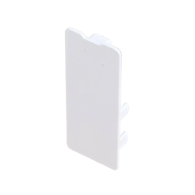 NDS Micro Channel Drain End Plug White (8471)