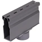 NDS 1-1/4″ Micro Bottom Outlet, Gray (8503)