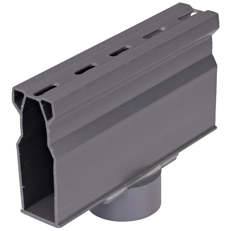 NDS 1-1/4″ Micro Bottom Outlet, Gray (8503)