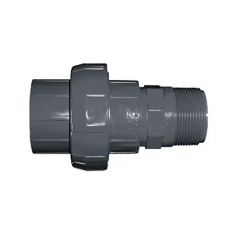 Lasco 896-012 1-1/4 in Slip x MPT Schedule 80 PVC Union (896-012)