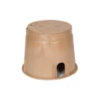 Oldcastle Precast 910 Carson 10 in Tan Box and Lid (09101038)