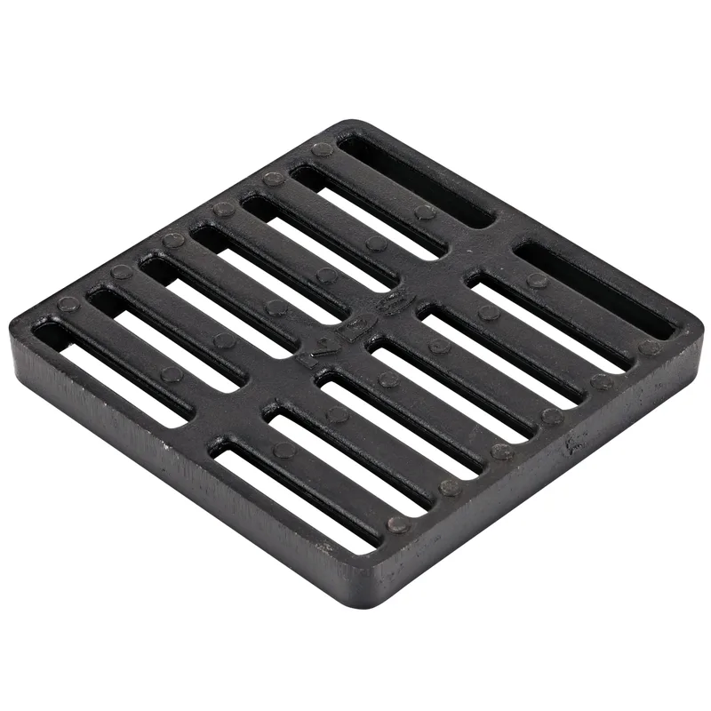 NDS 9″ x 9″ Square Catch Basin Grate, Ductile Iron (913)