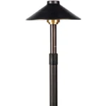 Halco Lighting Technologies PTH075-AB Antique Brass Traditional Hat Path Light (915511S)
