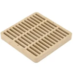 NDS 9" x 9" Square Catch Basin Grate, Sand (999S)