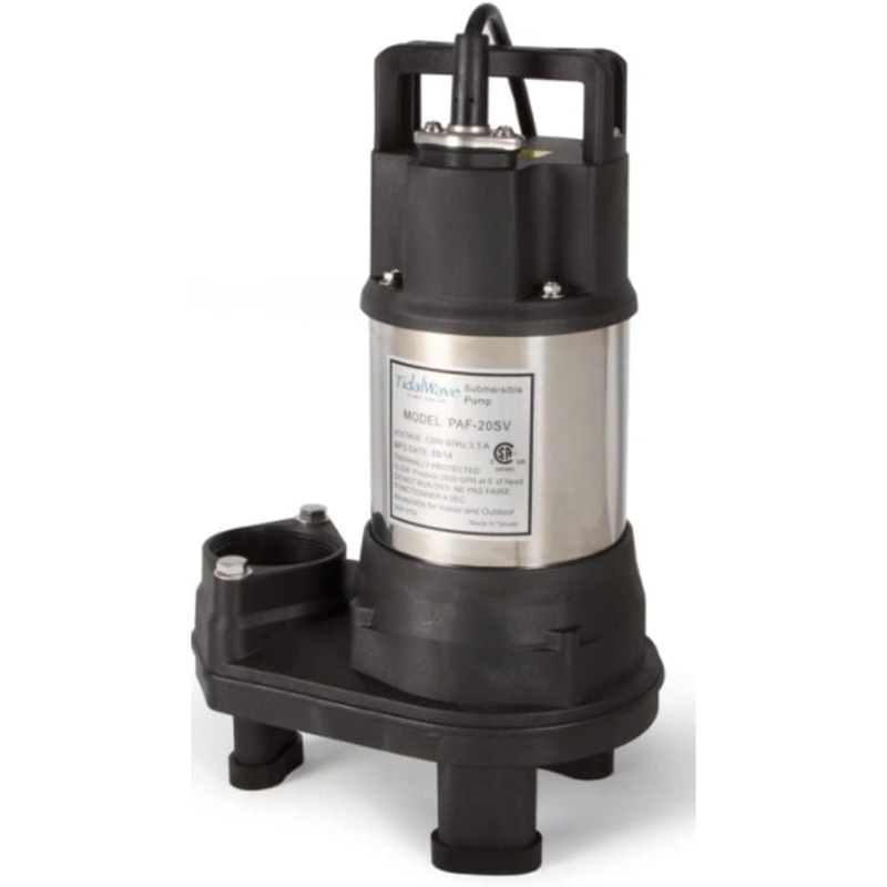 Atlantic PAF-20 1/4 HP 3000GPH Solids Handling Pond and Waterfall Pump (PAF20)