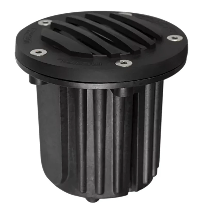 Brilliance Black Diamond MR16 Well Light 2700K 30 deg – Black Grate (BD-WL-MR16-GRATE-BK)