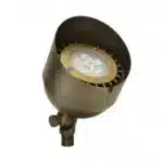 Unique Lighting Systems Bishop PAR36 Up Light Weathered Brass No Lamp (BISH-NL)