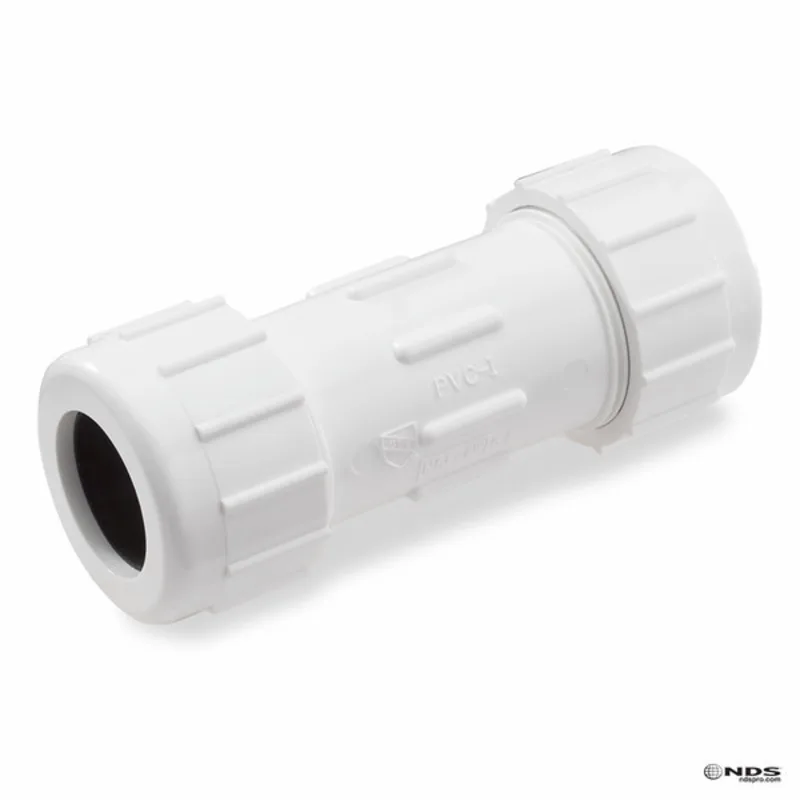NDS 1 PVC Compression Coupling (CCC-1000)