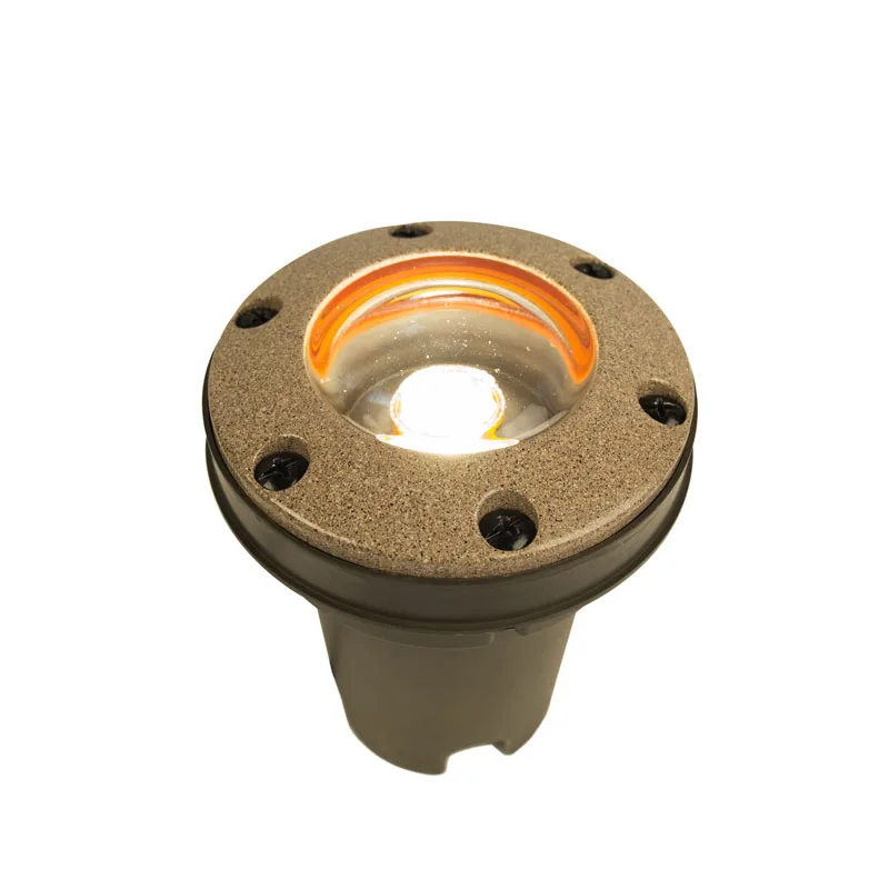 FX Luminaire FC-ZD-6LED-RG-BS Well Light Natural Brass (FC-ZD-6LED-RG-BS)