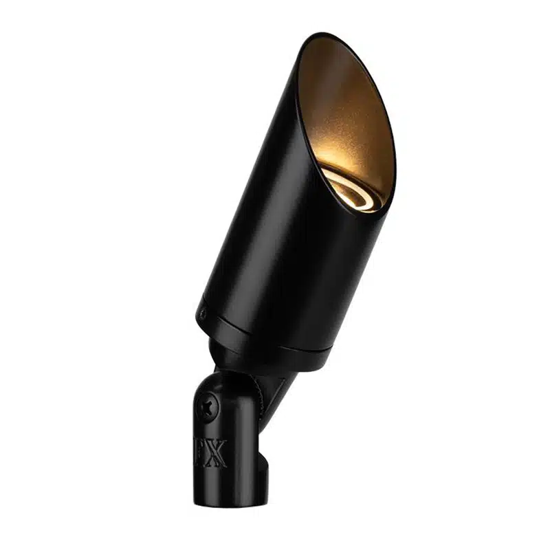 FX Luminaire Cora CA-51 4W MR16 2700K LED Accent Up Light, Black (CA-51-LED20WFL-FB)