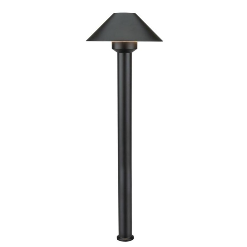 FX Luminaire EVO EP-31 15" 1W G4 LED Petite Black Composite Path Light (EP-31-E2W-12R-BC)