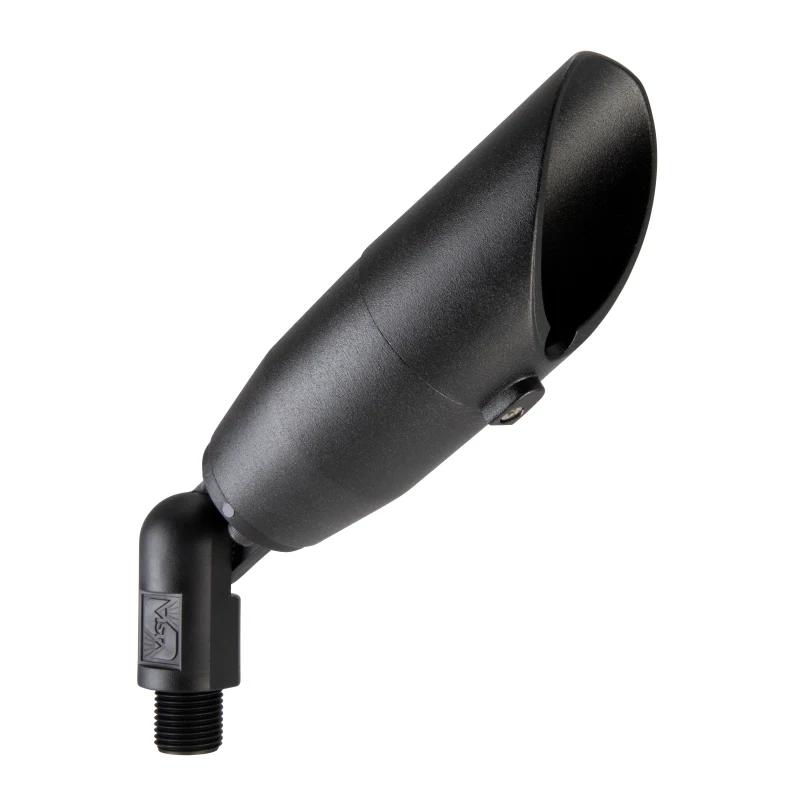 Vista 2219 Black Aluminum Up Light, No Lamp (GR-2219-B-NL)