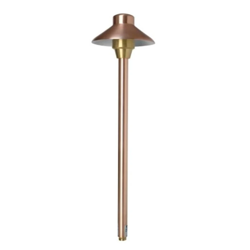 Unique Lighting Systems Illuminator 6 18 in. Path Light Natural Copper No Lamp (I6-NL)