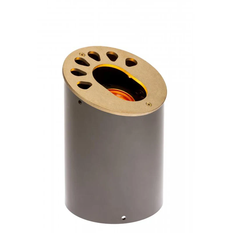 FX Luminaire KG-ZD-9LED-BS Well Light Natural Brass (KG-ZD-9LED-BS)