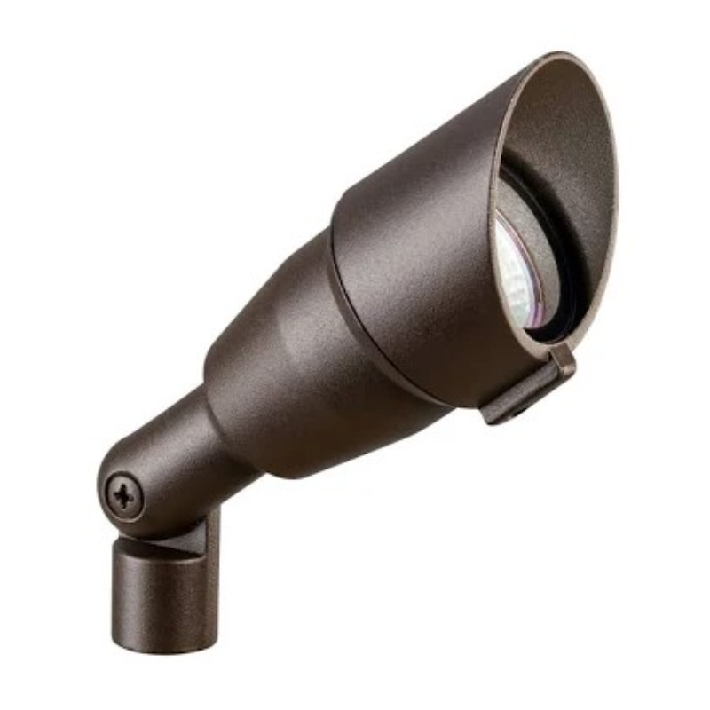Kichler 15374AZT 4W 2700K MR16 LED Aluminum Architectural Bronze Accent Up Light (15374AZT-LED)