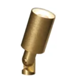 FX Luminaire LO-NL-BS Up Light, No Lamp, Natural Brass (LO-NL-BS)
