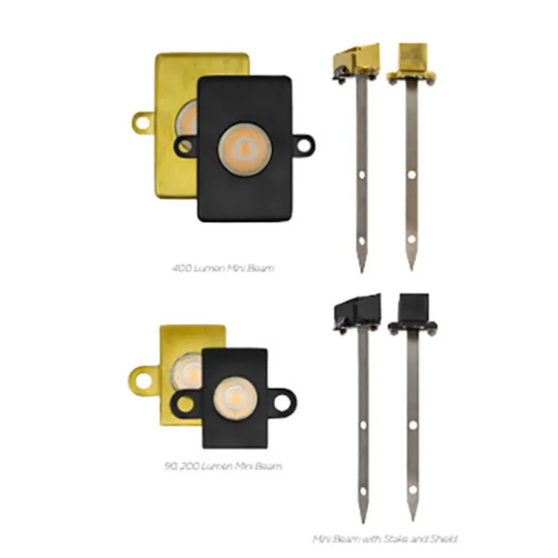 Brilliance Mini Beam 6W 3000K - Brass (MINI-BEAM-3000-400-BR)