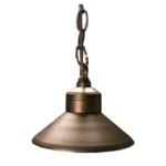 Unique Lighting Systems Observer Hanging Down Light Weathered Brass No Lamp (OBSE-NL)