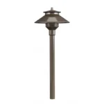 FX Luminaire PL-NL-18R-BZ Path Light Bronze Metallic (PL-NL-18R-BZ)