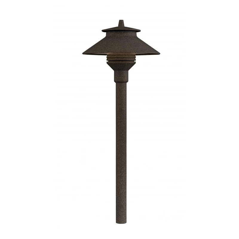 FX Luminaire PL-NL-18R-WI Path Light Weathered Iron (PL-NL-18R-WI)