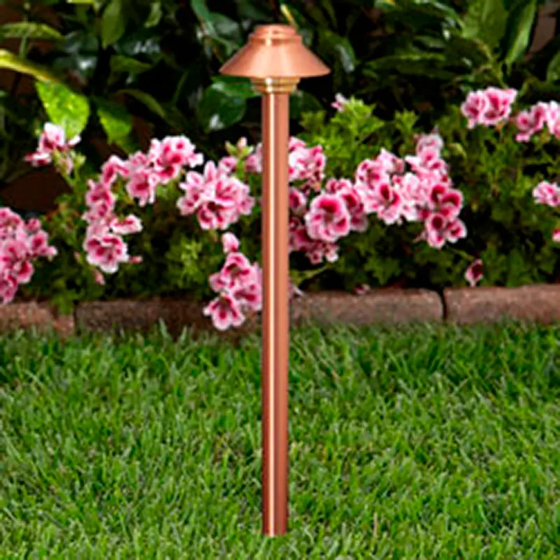 Vista PR-2165-CSN 1.5W G4 Frosted LED Copper Path Light (PR-2165-CSN-150-W-G4-FR)