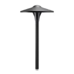 Vista 4708 15" 2.5W 2950K LED Black Aluminum Path Light (PR-4708-B-150-W-G4)
